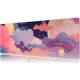 Urzuva Dreamscape Sky 70X30 3mm Kalınlık Premium Gaming Oyuncu Mousepad, Anti Slip Xxl Mouse Pad - Çok Renkli