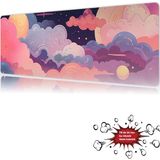 Urzuva Dreamscape Sky 90X40 4mm Kalınlık Premium Gaming Oyuncu Mousepad, Anti Slip Xxl Mouse Pad - Çok Renkli