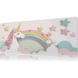 Urzuva Dreamy Unicorn Gaming Oyuncu Xl Mouse Pad Mousepad 80X30 cm 3mm Dikişli Model - 80X30 3mm