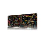 urzuva Echoes of the Ancients Gaming Oyuncu MousePad 80x30 cm 3mm Mouse pad, Masaüstü Mat