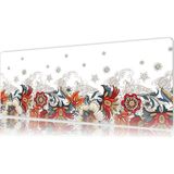 Urzuva Echotribe 80X30 3mm Kalınlık Premium Gaming Oyuncu Mousepad, Anti Slip Xxl Mouse Pad - Çok Renkli