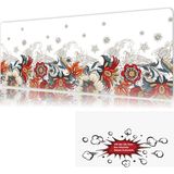 Urzuva Echotribe 90X40 4mm Kalınlık Premium Gaming Oyuncu Mousepad, Anti Slip Xxl Mouse Pad - Çok Renkli