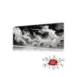 urzuva Ethereal Smoke 90x40 4MM Kalınlık Premium Gaming oyuncu mousepad, Anti Slip XXL mouse pad