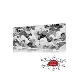 urzuva Ethereal Waves 90x40 4MM Kalınlık Premium Gaming oyuncu mousepad, Anti Slip XXL mouse pad