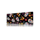 urzuva Floral Skull Gaming Oyuncu Mouse Pad 80x30 cm 3mm Mousepad