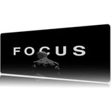 Urzuva Focus Gaming Oyuncu Xl Mouse Pad Mousepad 80X30 cm 3mm Dikişli Model - 80X30 3mm
