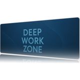 Urzuva Gaming Oyuncu Xl Mouse Pad Kaydırmaz Dikişli Mousepad 80X30 cm - Siyah