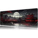 Urzuva Gaming Renkli Baskılı XL Mouse Pad Kaydırmaz Dikişli 80X30 cm Estetik Tasarım