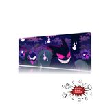 urzuva Gengar 90x40 4MM Kalınlık Premium Gaming oyuncu mousepad, Anti Slip XXL mouse pad