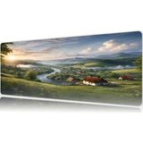 Urzuva Golden Valley Dawn Gaming Oyuncu Xl Mouse Pad Mousepad 80X30 cm 3mm Dikişli Model - 80X30 3mm