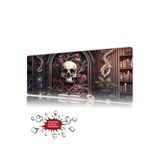 urzuva Gothic Bloom 90x40 4MM Kalınlık Premium Gaming oyuncu mousepad, Anti Slip XXL mouse pad