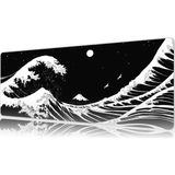 Urzuva Kanagawa 70X30 3mm Kalınlık Premium Gaming Oyuncu Mousepad, Anti Slip Xxl Mouse Pad - Çok Renkli