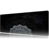 Urzuva Midnight Mandala Gaming Oyuncu Xl Mouse Pad Mousepad 80X30 cm 3mm Dikişli Model - 80X30 3mm