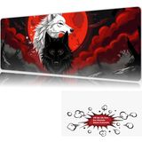 Urzuva Mk Wolfs 90X40 4mm Kalınlık Premium Gaming Oyuncu Mousepad, Anti Slip Xxl Mouse Pad - Çok Renkli