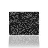 urzuva Monochrome Flow 40x30 3mm Gaming Oyuncu Mouse Pad, Gaming mousepad, Masa Matı