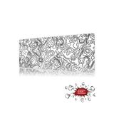 urzuva Monochrome Lines 90x40 4MM Kalınlık Premium Gaming oyuncu mousepad, Anti Slip XXL mouse pad