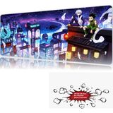 Urzuva Neon Skies 90X40 4mm Kalınlık Premium Gaming Oyuncu Mousepad, Anti Slip Xxl Mouse Pad - Çok Renkli