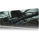 Urzuva Night Hunter Gaming Oyuncu Xl Mouse Pad Mousepad 80X30 cm 3mm Dikişli Model - 80X30 3mm