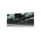 urzuva Night Hunter Gaming Oyuncu XL Mouse Pad Mousepad 80X30 cm 3Mm Dikişli Model