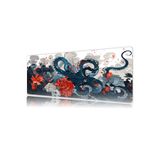 urzuva Octoflora Gaming Oyuncu Mouse Pad 80x30 cm 3mm Mousepad