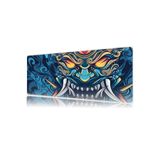 urzuva Oni Reborn 70X30 3MM Kalınlık Premium Gaming oyuncu mousepad, Anti Slip XXL mouse pad