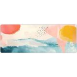 Urzuva Pastel Drift Gaming Oyuncu Xl Mouse Pad Mousepad 80X30 cm 3mm Dikişli Model - 80X30 3mm
