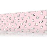 Urzuva Pastel Paws 70X30 3mm Kalınlık Premium Gaming Oyuncu Mousepad, Anti Slip Xxl Mouse Pad - Çok Renkli