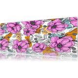 Urzuva Pink Energy 80X30 3mm Kalınlık Premium Gaming Oyuncu Mousepad, Anti Slip Xxl Mouse Pad - Çok Renkli