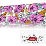 Urzuva Pink Energy 90X40 4mm Kalınlık Premium Gaming Oyuncu Mousepad, Anti Slip Xxl Mouse Pad - Çok Renkli