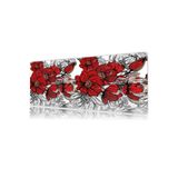 urzuva Red Harmony Gaming Oyuncu MousePad 80x30 cm 3mm Mouse pad, Masaüstü Mat