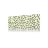 urzuva Retro Çiçek Deseni Desenli Xl Mouse Pad Kaydırmaz Dikişli Mousepad 80x30 Cm