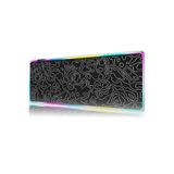 urzuva Rgb 12 Değişen Ledli Gaming Oyuncu Büyük Boy Su Geçirmez Xl Mousepad, Gaming Mouse Pad 90x40 Cm