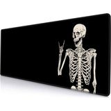 Urzuva Rock To The Bone 80X30 3mm Kalınlık Premium Gaming Oyuncu Mousepad, Anti Slip Xxl Mouse Pad - Çok Renkli