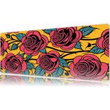 Urzuva Rosapop 80X30 3mm Kalınlık Premium Gaming Oyuncu Mousepad, Anti Slip Xxl Mouse Pad - Çok Renkli