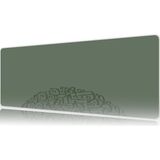 Urzuva Sacred Calligraphy Gaming Oyuncu Xl Mouse Pad Mousepad 80X30 cm 3mm Dikişli Model - 80X30 3mm