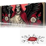 Urzuva Saint Of Shadows 90X40 4mm Kalınlık Premium Gaming Oyuncu Mousepad, Anti Slip Xxl Mouse Pad - Çok Renkli