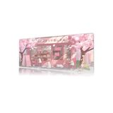 urzuva Sakura Cafe 70X30 3MM Kalınlık Premium Gaming oyuncu mousepad, Anti Slip XXL mouse pad
