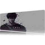 Urzuva Shadow Toji Gaming Oyuncu Xl Mouse Pad Mousepad 80X30 cm 3mm Dikişli Model - 80X30 3mm