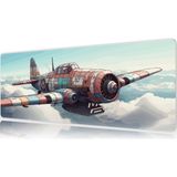 Urzuva Skybound 70X30 3mm Kalınlık Premium Gaming Oyuncu Mousepad, Anti Slip Xxl Mouse Pad - Çok Renkli