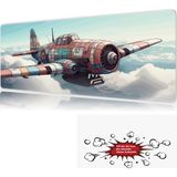 Urzuva Skybound 90X40 4mm Kalınlık Premium Gaming Oyuncu Mousepad, Anti Slip Xxl Mouse Pad - Çok Renkli
