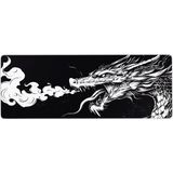 Urzuva Smoke Of The Dragon 70X30 3mm Kalınlık Premium Gaming Oyuncu Mousepad, Anti Slip Xxl Mouse Pad - Çok Renkli