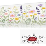 Urzuva Spring Murmurs 90X40 4mm Kalınlık Premium Gaming Oyuncu Mousepad, Anti Slip Xxl Mouse Pad - Çok Renkli