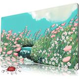Urzuva Spring Valley 90X40 4mm Kalınlık Premium Gaming Oyuncu Mousepad, Anti Slip Xxl Mouse Pad - Çok Renkli