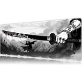 Urzuva Steel Of The Dragon 2 80X30 3mm Kalınlık Premium Gaming Oyuncu Mousepad, Anti Slip Xxl Mouse Pad - Çok Renkli