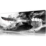Urzuva Steel Of The Dragon 3 80X30 3mm Kalınlık Premium Gaming Oyuncu Mousepad, Anti Slip Xxl Mouse Pad - Çok Renkli