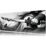 Urzuva Steel Of The Dragon 70X30 3mm Kalınlık Premium Gaming Oyuncu Mousepad, Anti Slip Xxl Mouse Pad - Çok Renkli