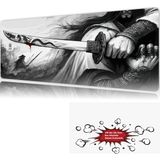 Urzuva Steel Of The Dragon 90X40 4mm Kalınlık Premium Gaming Oyuncu Mousepad, Anti Slip Xxl Mouse Pad - Çok Renkli