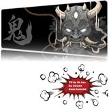 Urzuva Void Oni Gray 90X40 4mm Kalınlık Premium Gaming Oyuncu Mousepad, Anti Slip Xxl Mouse Pad - Çok Renkli