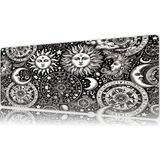Urzuva Zodiac Realms 80X30 3mm Kalınlık Premium Gaming Oyuncu Mousepad, Anti Slip Xxl Mouse Pad - Çok Renkli
