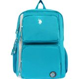 Us Polo Assn 24006-24000-24008-24004-24002 Unisex Okul Sırt Çantası Öğrenci Günlük Seyahat Tatil Spor Yürüyüş Seyahat Gezi Kamp Günlük - Mavi